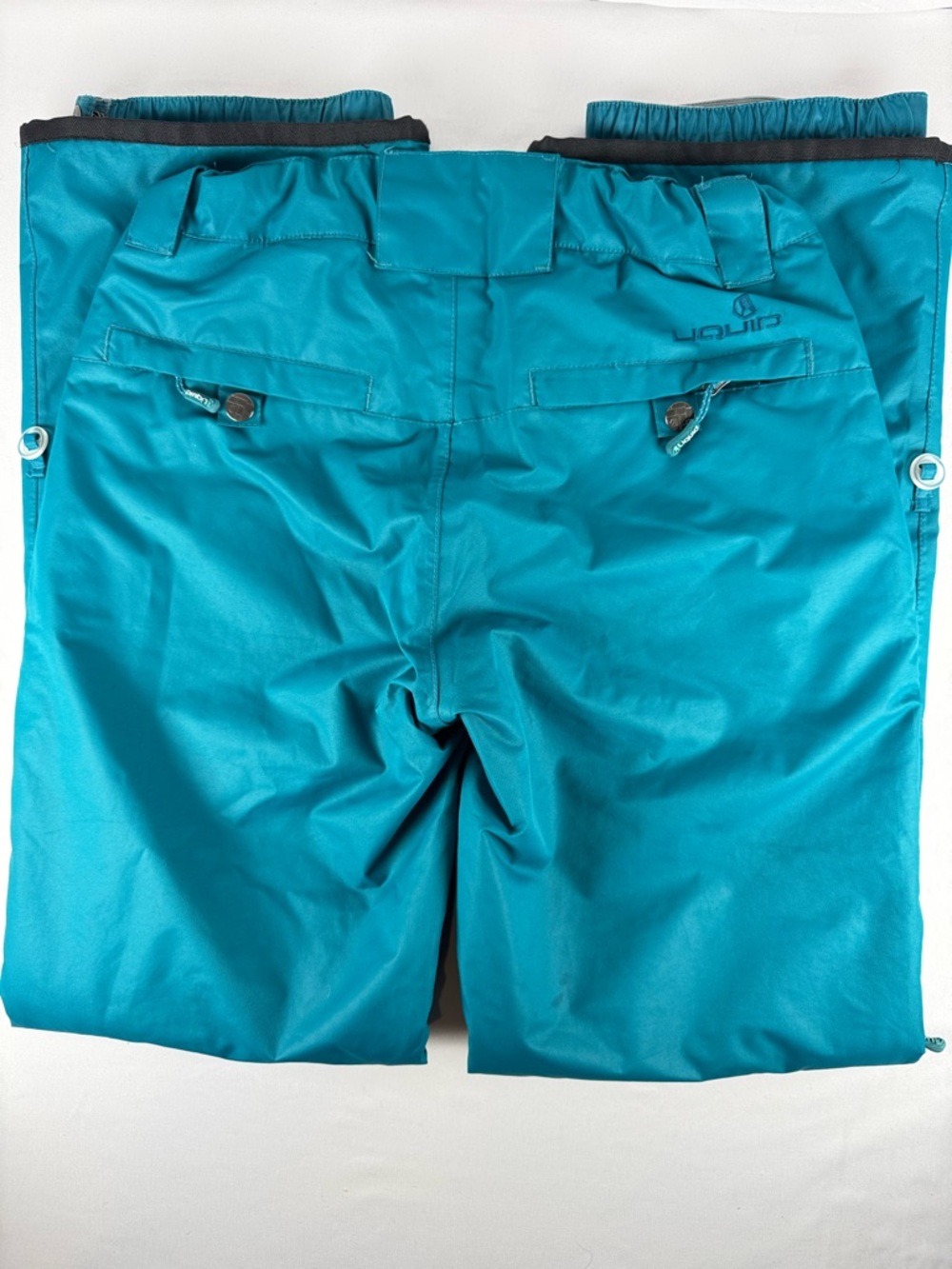 Liquid Snow Pants Men M Teal Waterproof Insulated Ski Snowboard Winter Gear - Picture 4 of 14
